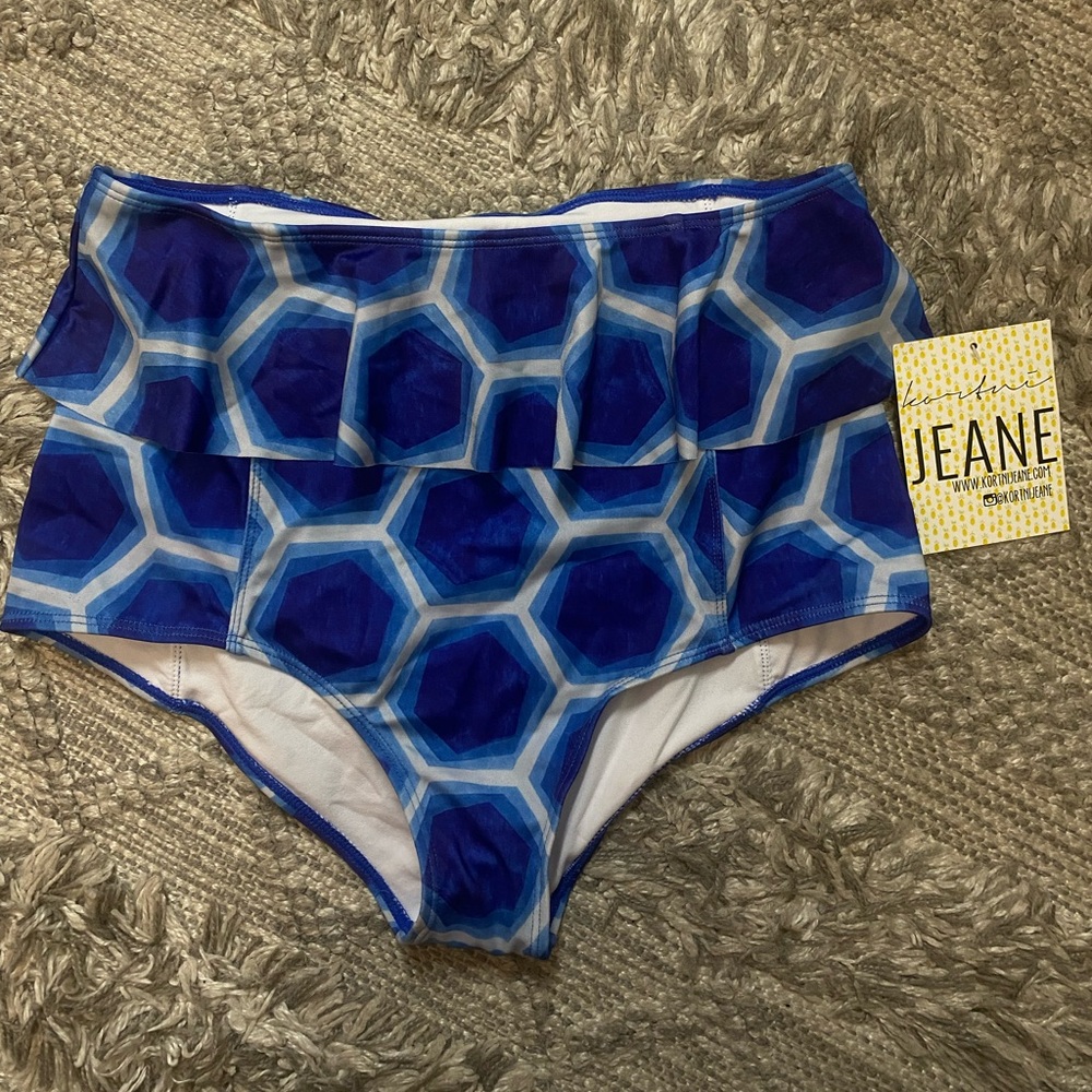 Kortni Jeane Peplum Swim Bottoms
